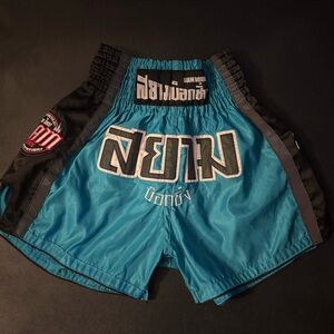 Siam Muay Thai Boxing Shorts Kickboxing Size L
